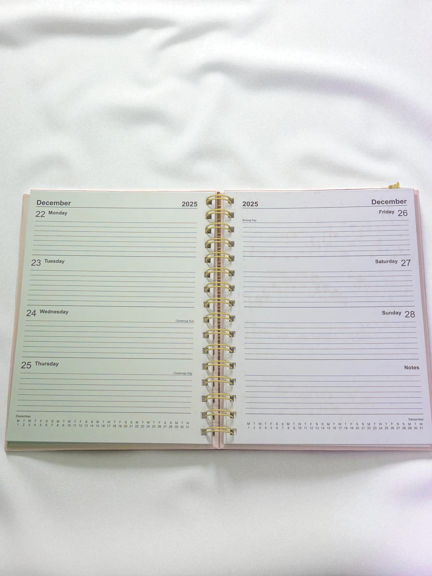 Personalised Academic Diary 2025/26!!