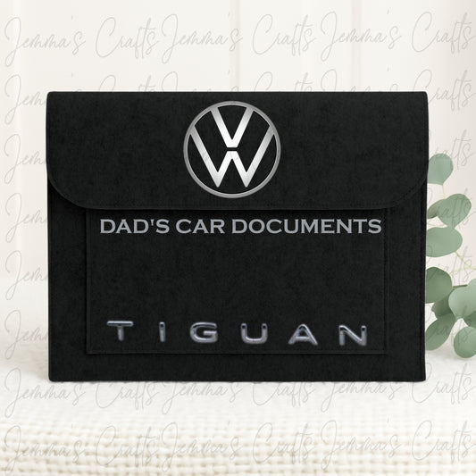 Personalised Car Document Folder