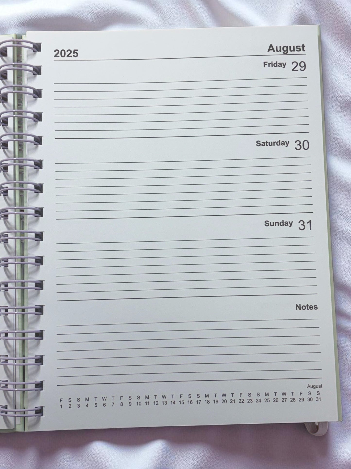 Personalised Academic Diary 2025/26!!