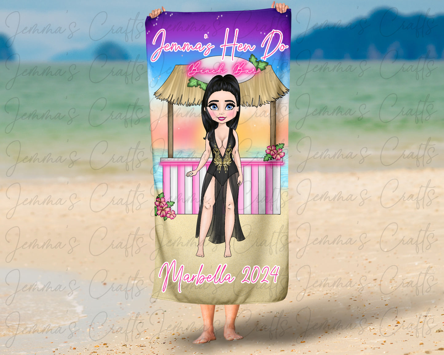 Bridal Beach Squad - Beach / Pool Towel