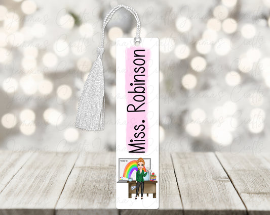 Thank You Teacher Bookmark