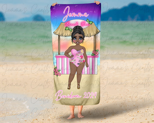 Personalised Beach / Pool Towel