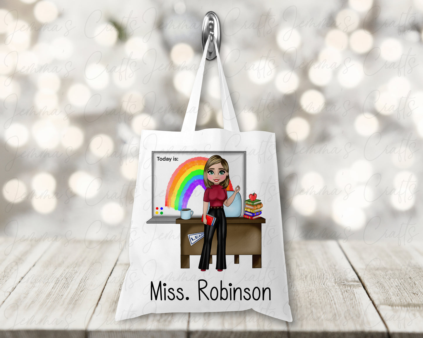 Thank You Teacher Tote Bag