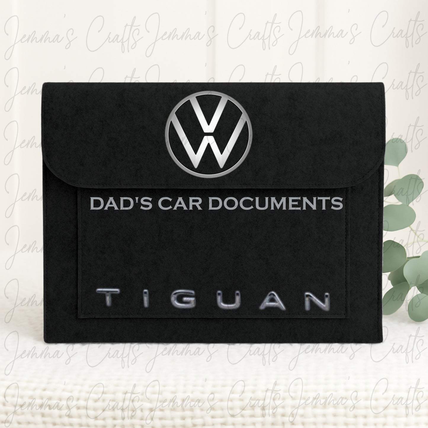 Personalised Car Document Folder