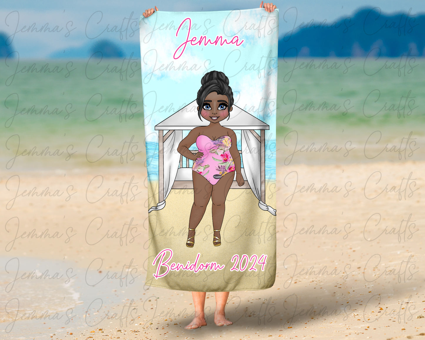 Personalised Beach / Pool Towel