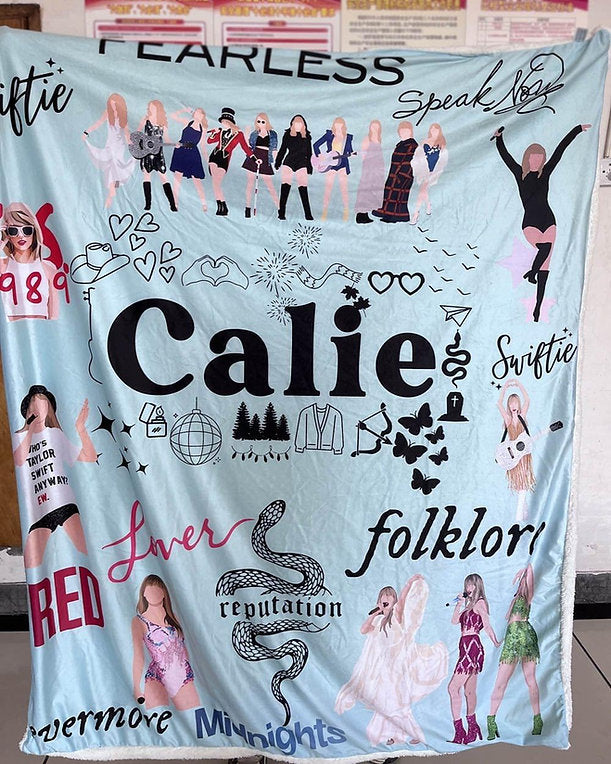 SWIFTIE BLANKET!!