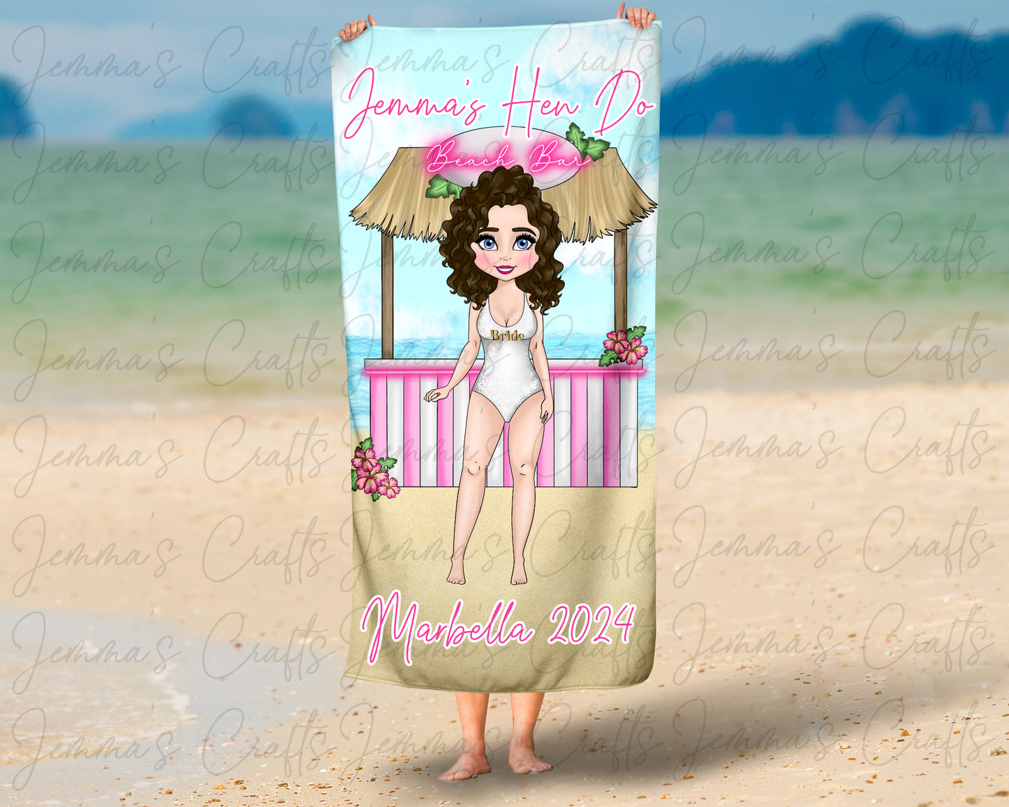 Bridal Beach Squad - Beach / Pool Towel