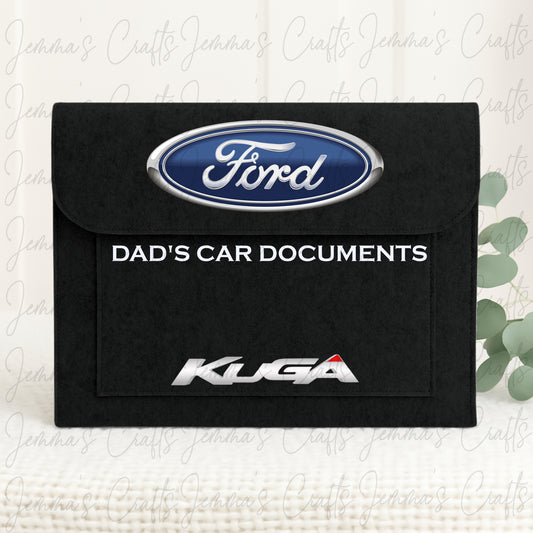 Personalised Car Document Folder