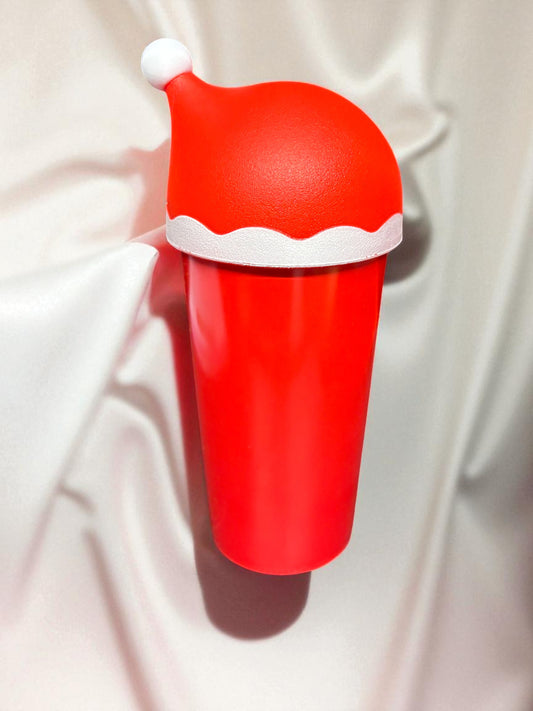 RED SANTA HAT CUP