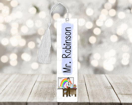 Thank You Teacher Bookmark