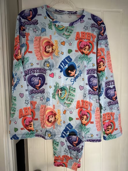 Personalised Kids Long Pyjamas