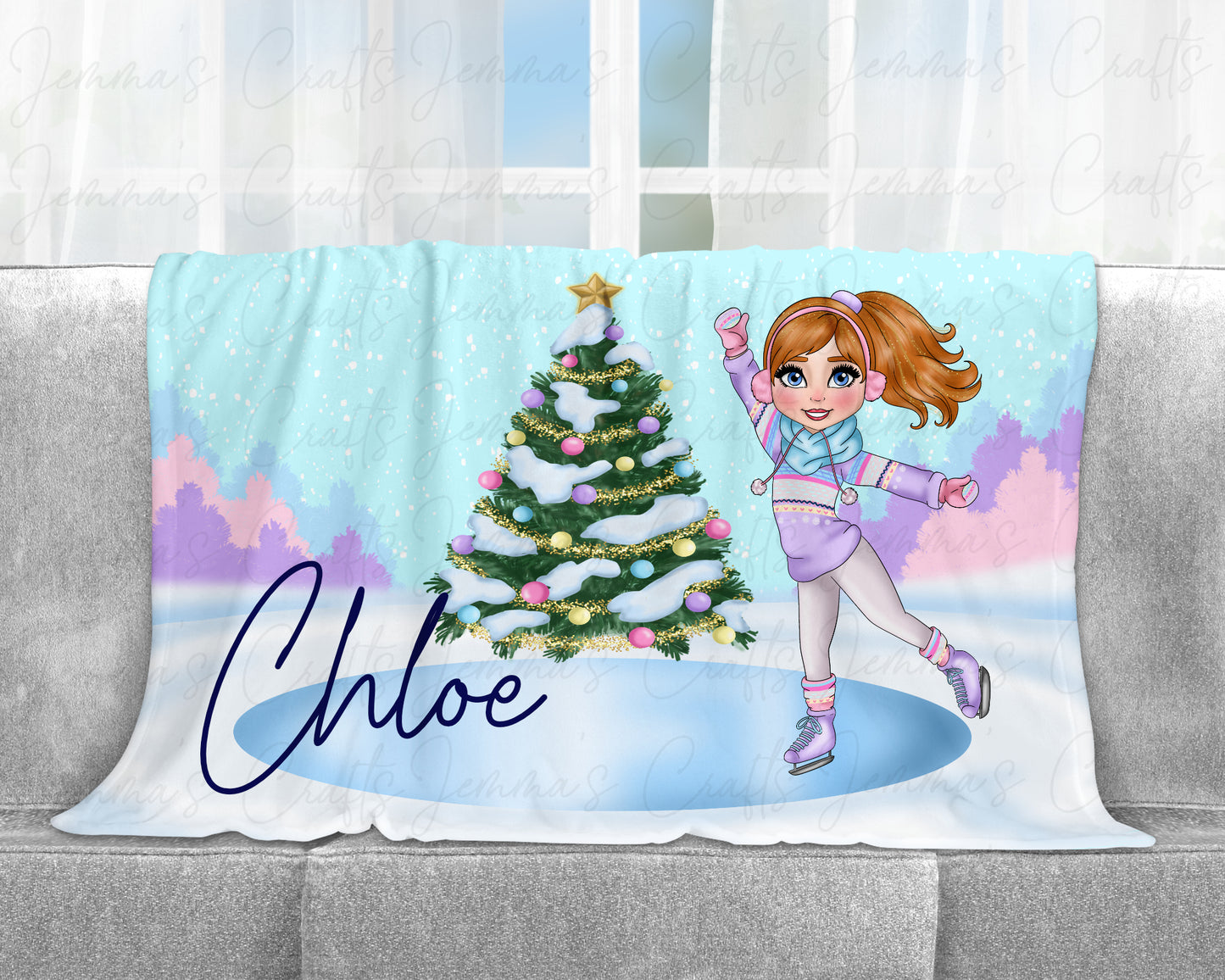 Personalised Christmas Blanket - Cosy Holiday Keepsake