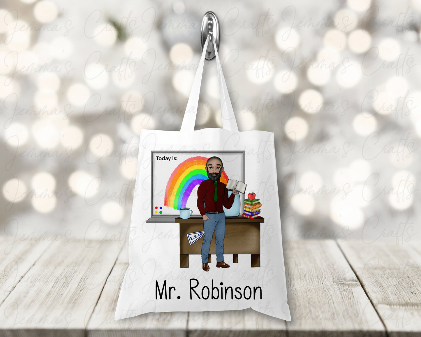 Thank You Teacher Tote Bag