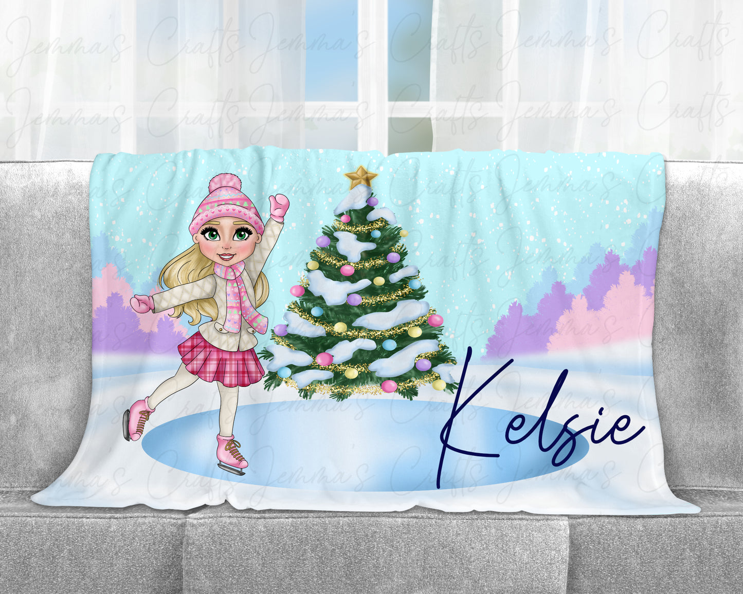 Personalised Christmas Blanket - Cosy Holiday Keepsake