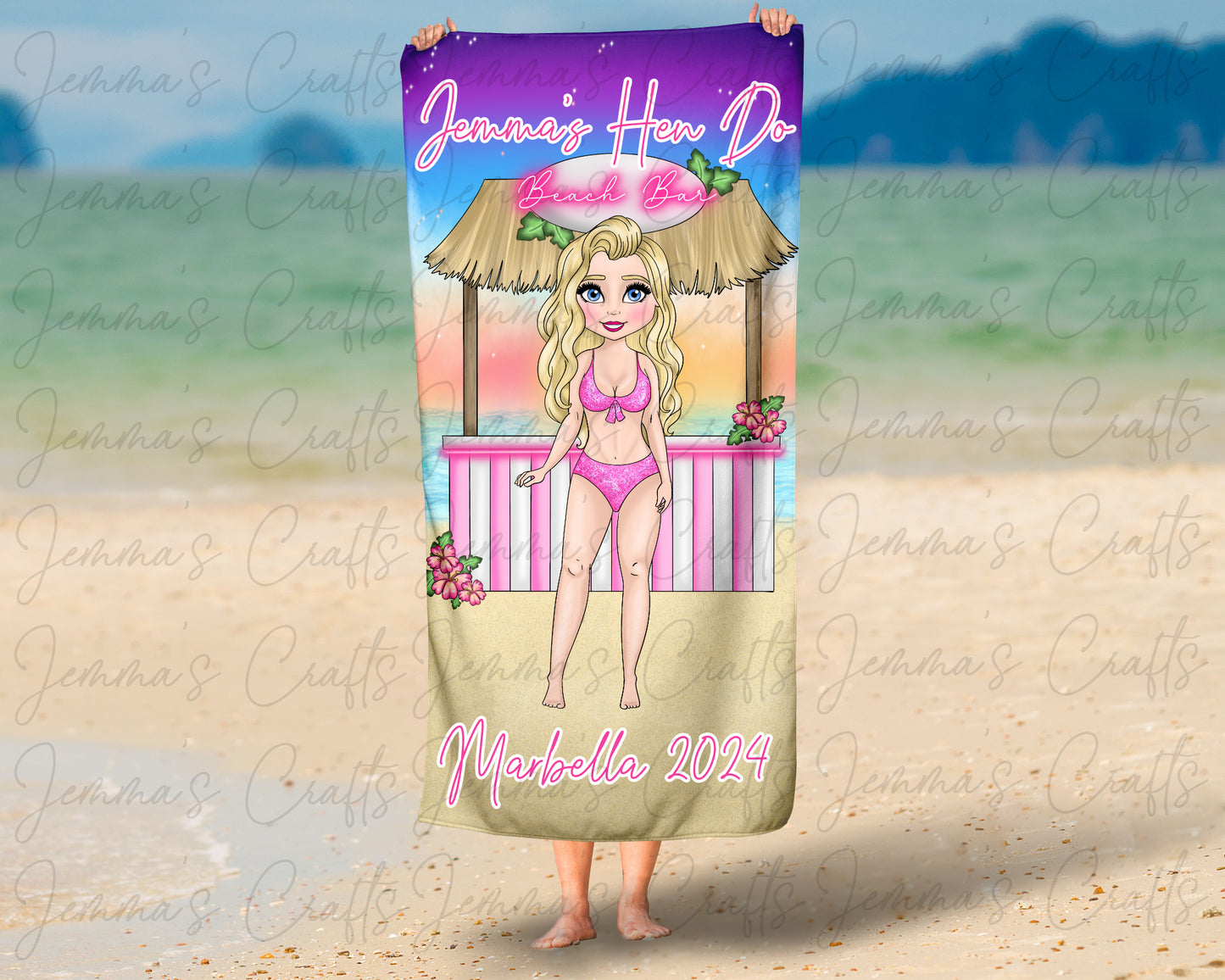 Bridal Beach Squad - Beach / Pool Towel