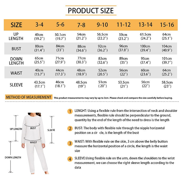 Personalised Kids Long Pyjamas