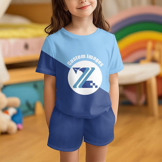 Personalised Kids Short Pyjamas