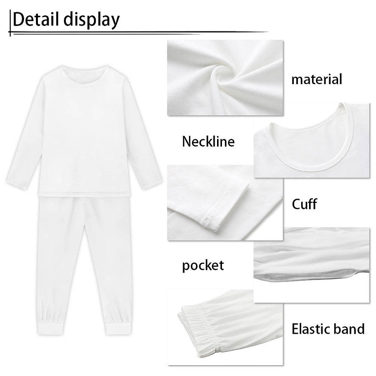 Personalised Kids Long Pyjamas