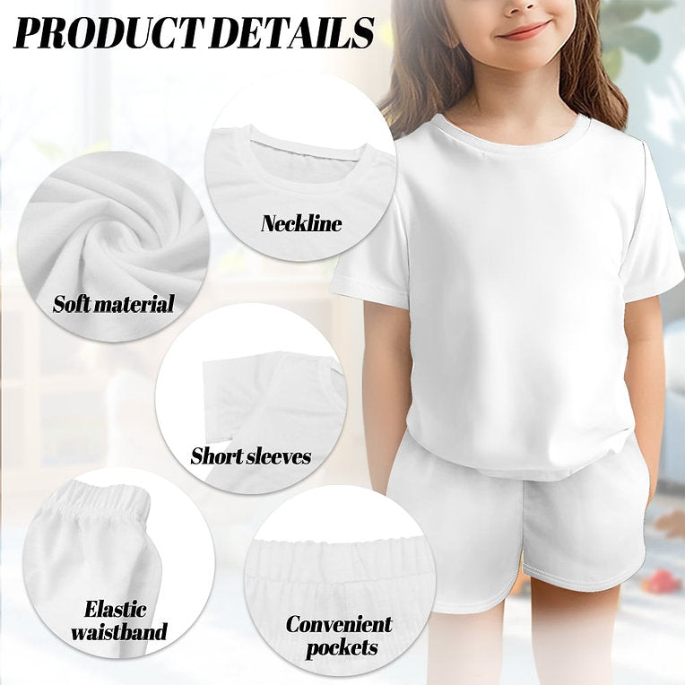 Personalised Kids Short Pyjamas