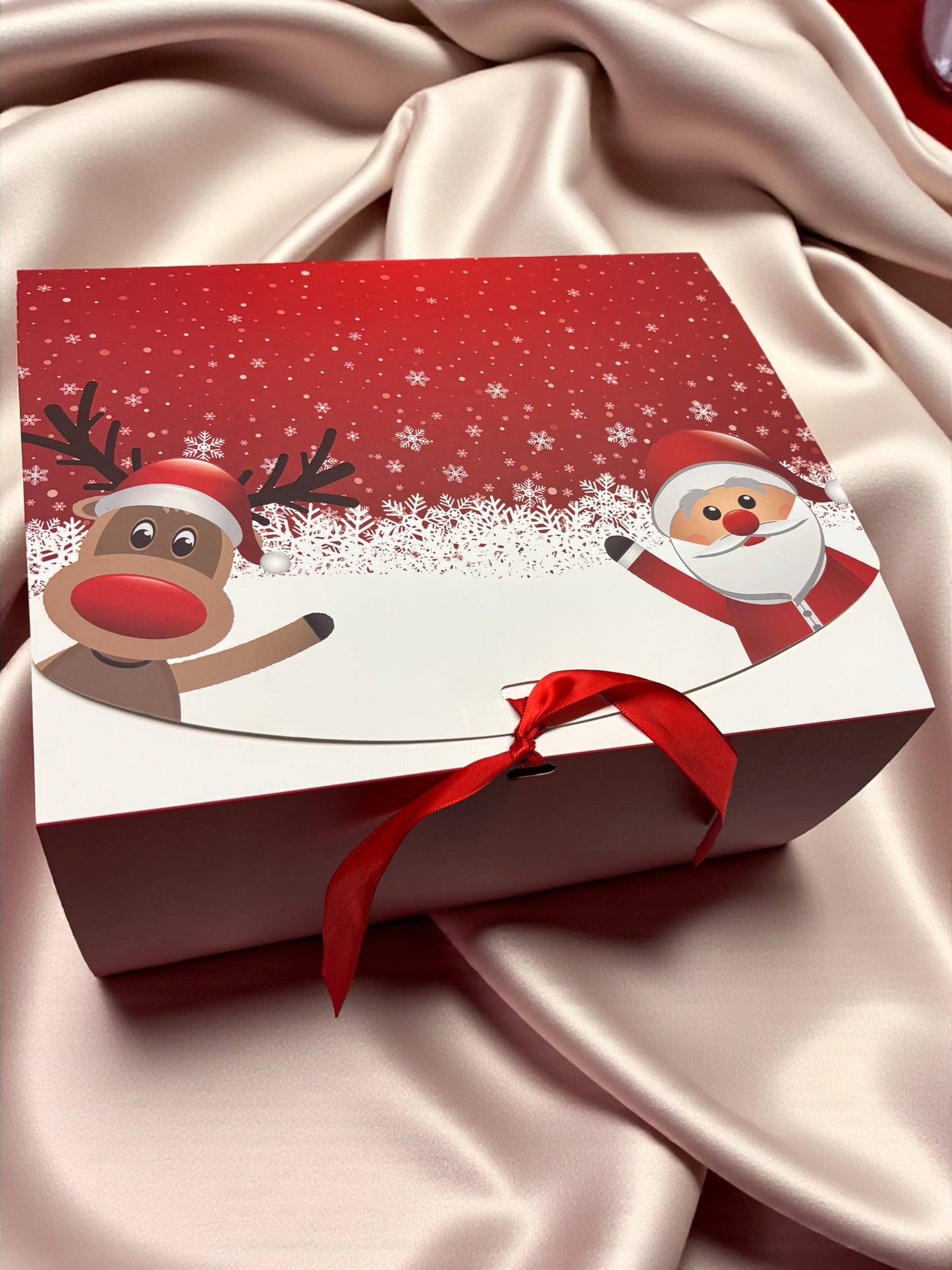 RED SANTA GIFT BOX