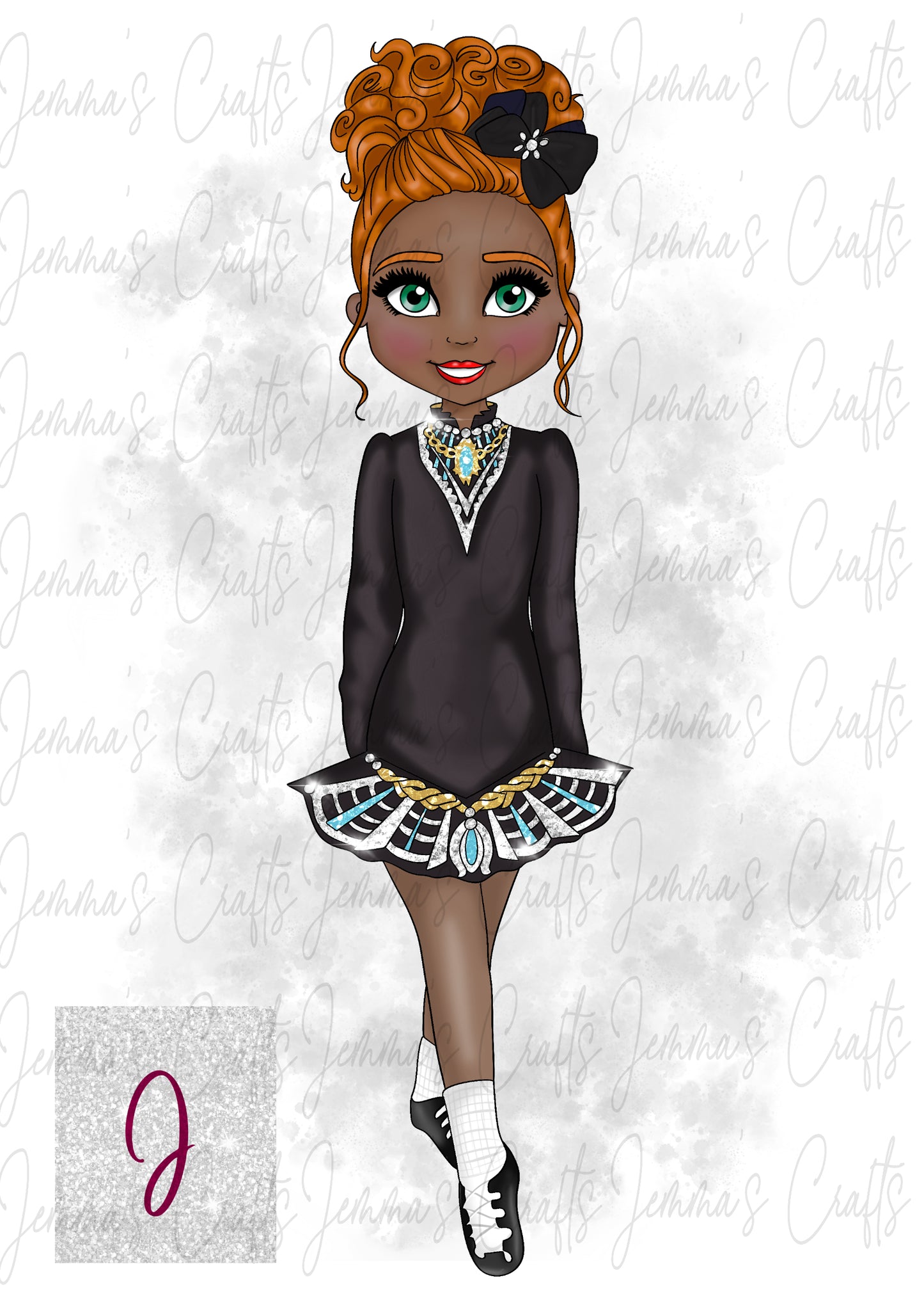 AOIFE - IRISH DANCER - BLACK