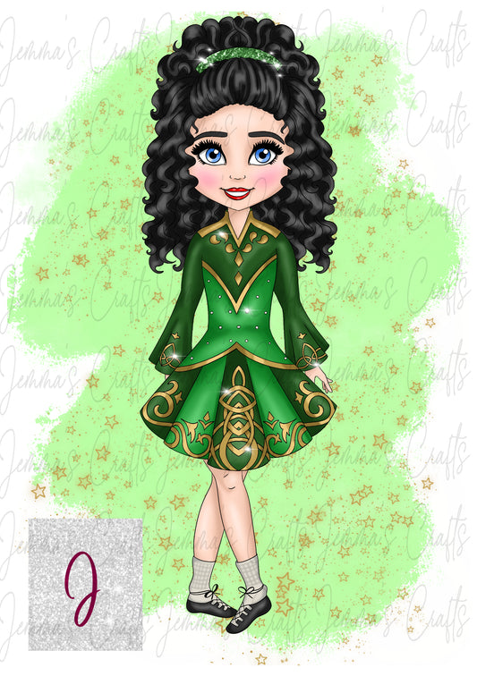 AOIFE - IRISH DANCER - EMERALD