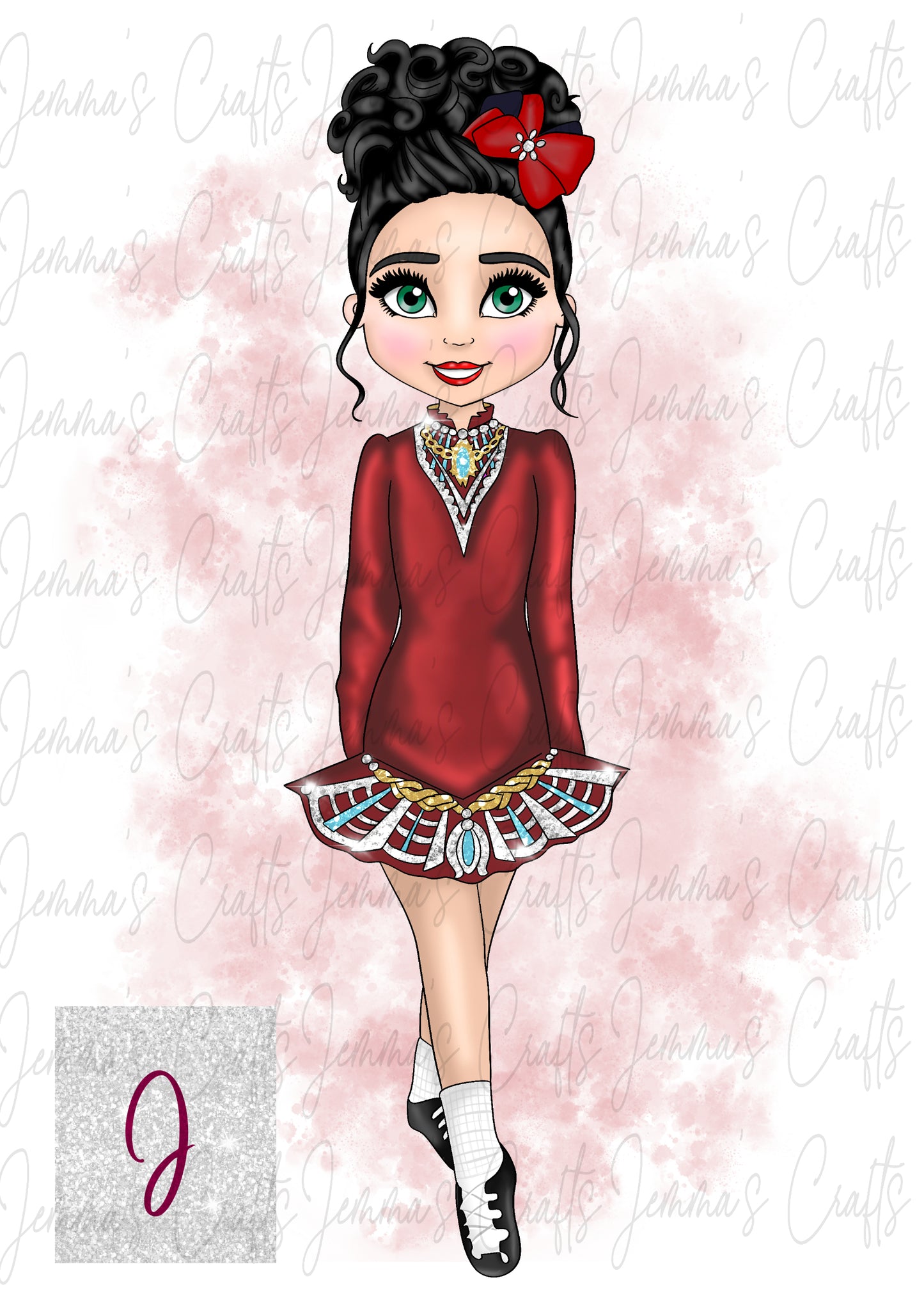 AOIFE - IRISH DANCER - RED