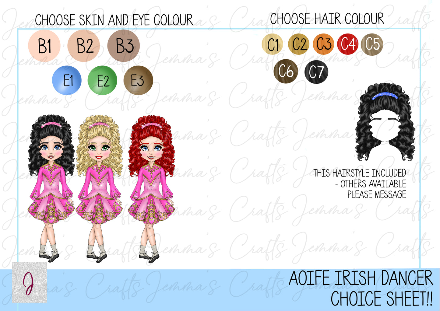 AOIFE - IRISH DANCER - ROSE