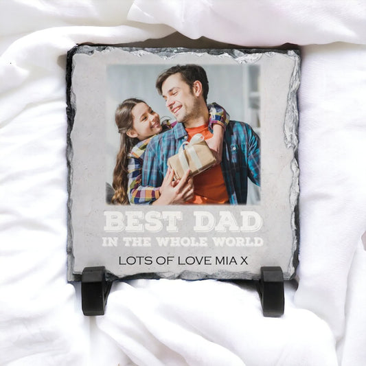 FATHER'S DAY PHOTO SLATE