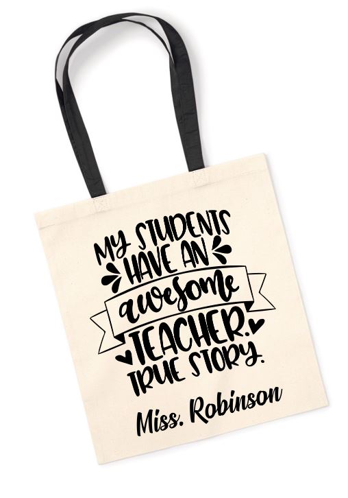 Teacher Tote Bag