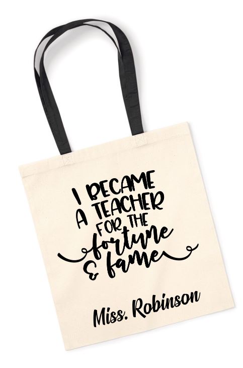 Teacher Tote Bag