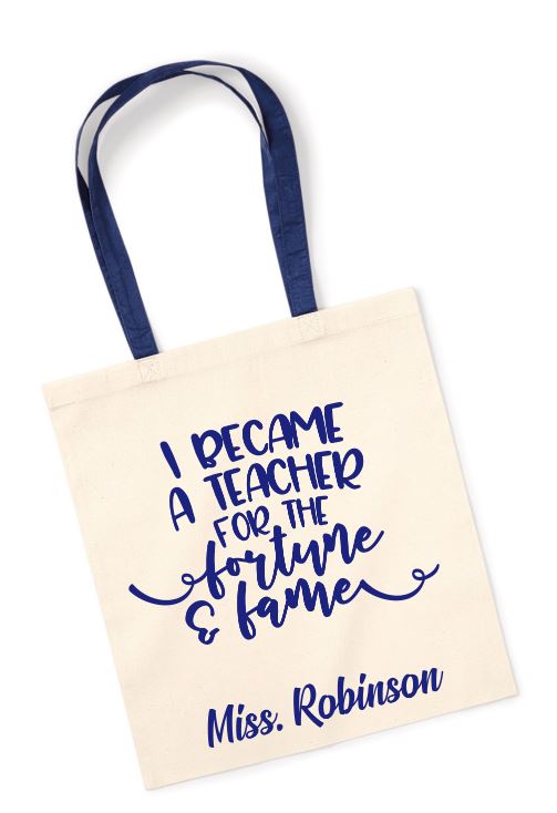 Teacher Tote Bag