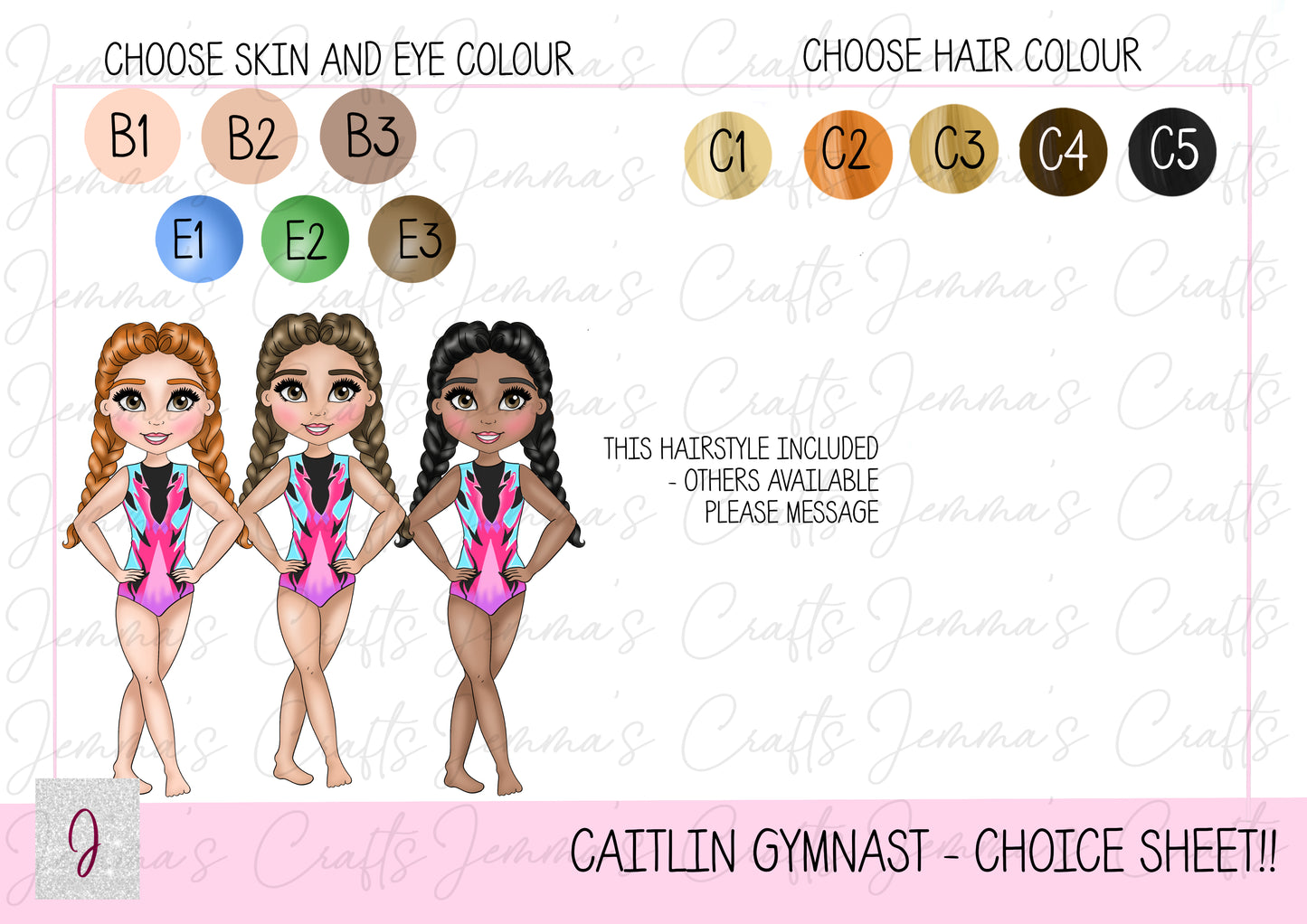 CAITLIN - GYMNAST - BRIGHT