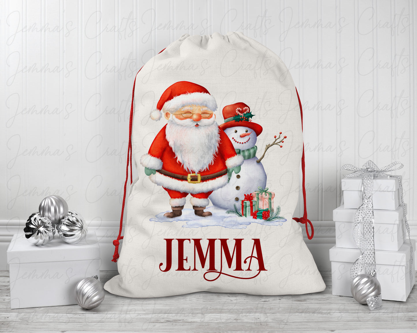 Personalised Santa Sacks