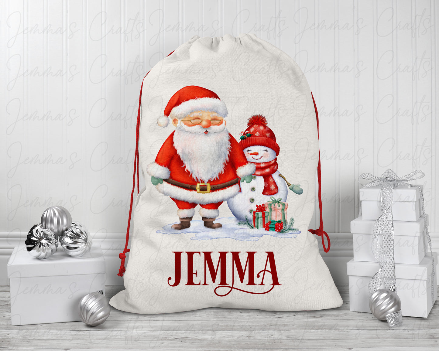 Personalised Santa Sacks