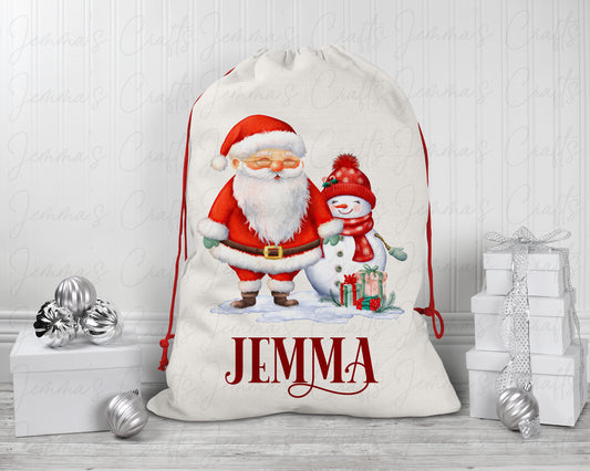 Personalised Santa Sacks