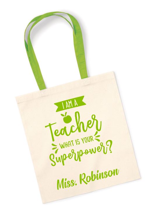 Teacher Tote Bag