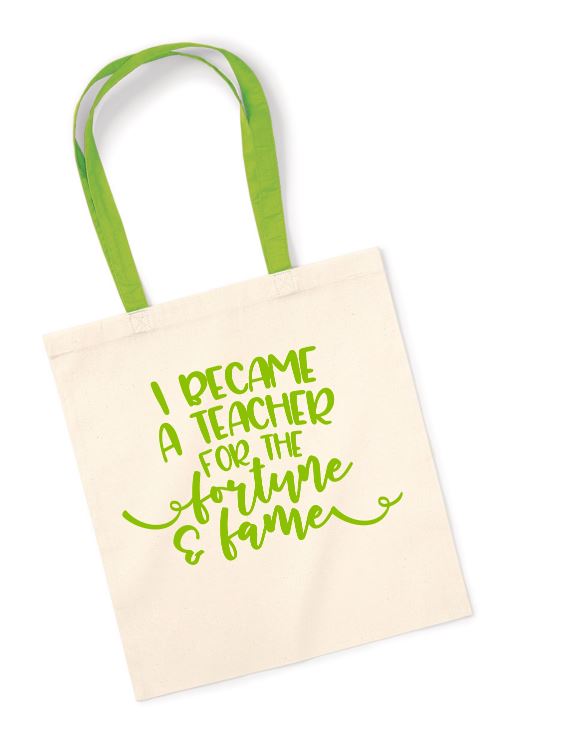 Teacher Tote Bag