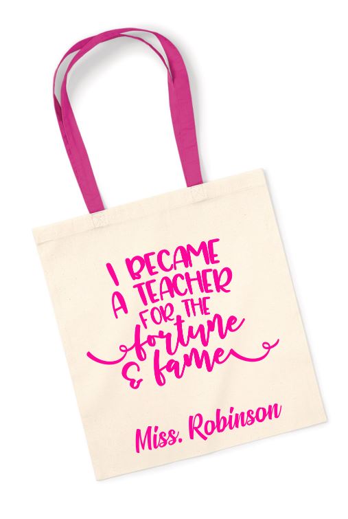 Teacher Tote Bag