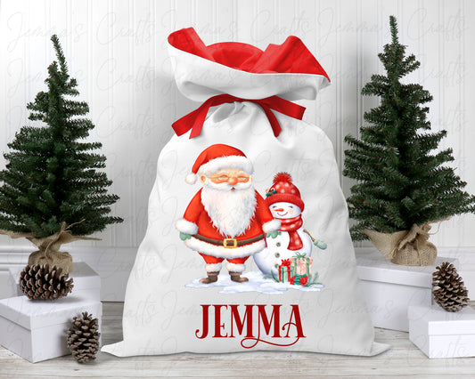 Personalised Santa Sacks