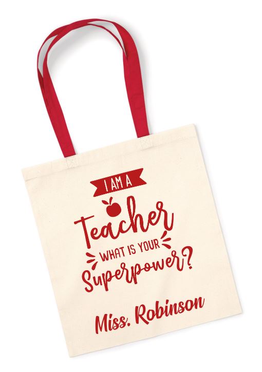 Teacher Tote Bag
