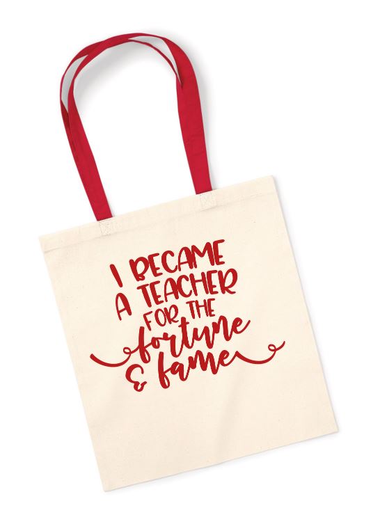 Teacher Tote Bag