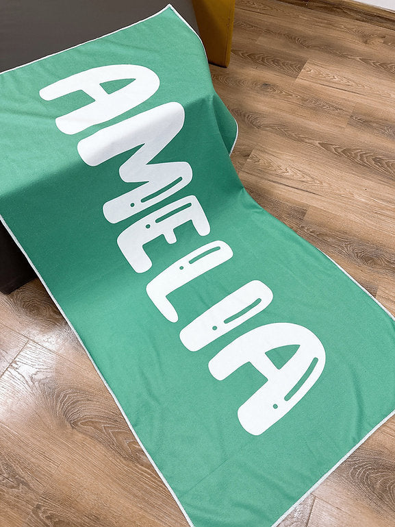 PERSONALISED BEACH TOWEL