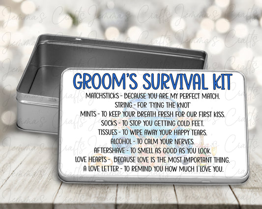 Groom Survival Kit