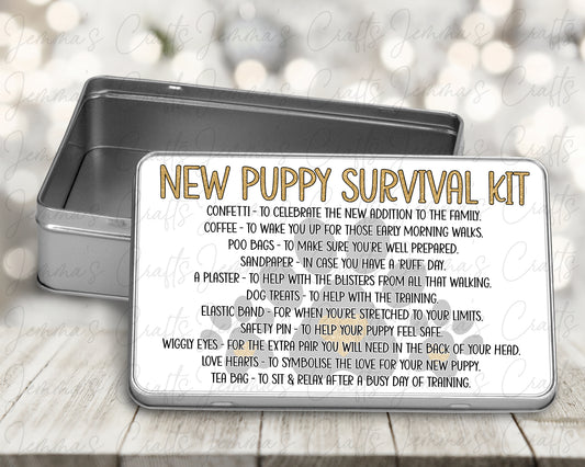 New Puppy Survival Kit