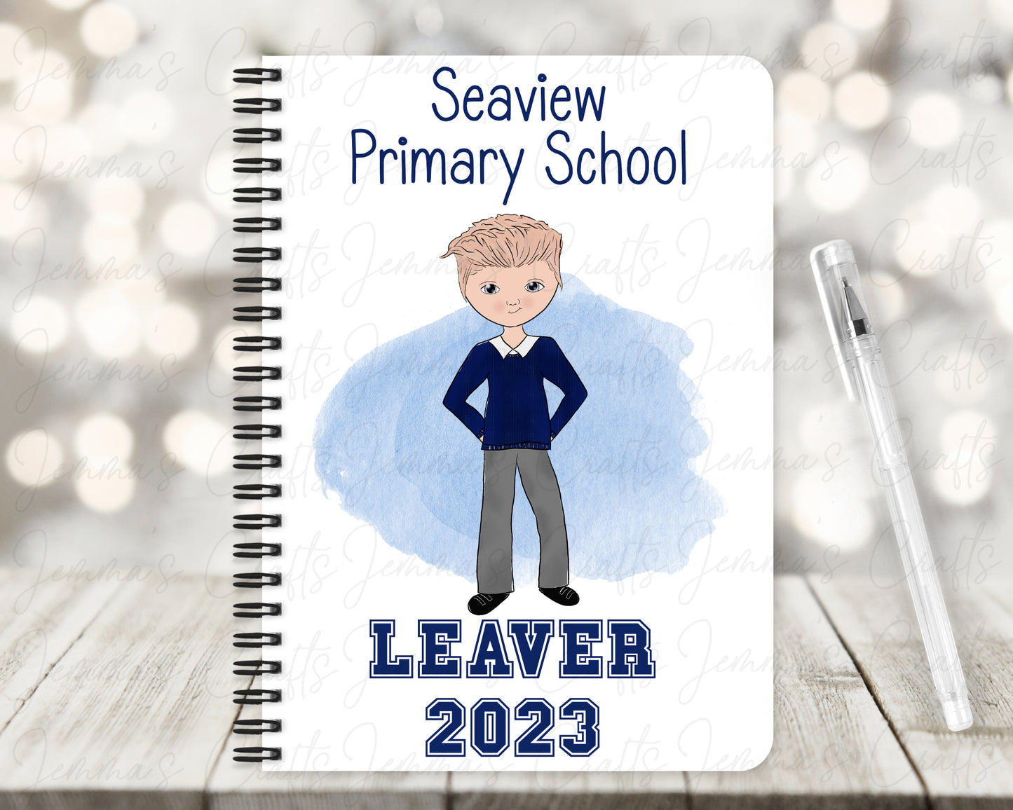 School Leaver Notebook