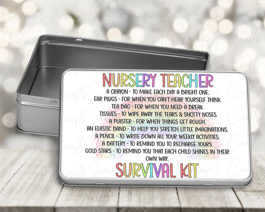 Nursery Teacher Survival Kit