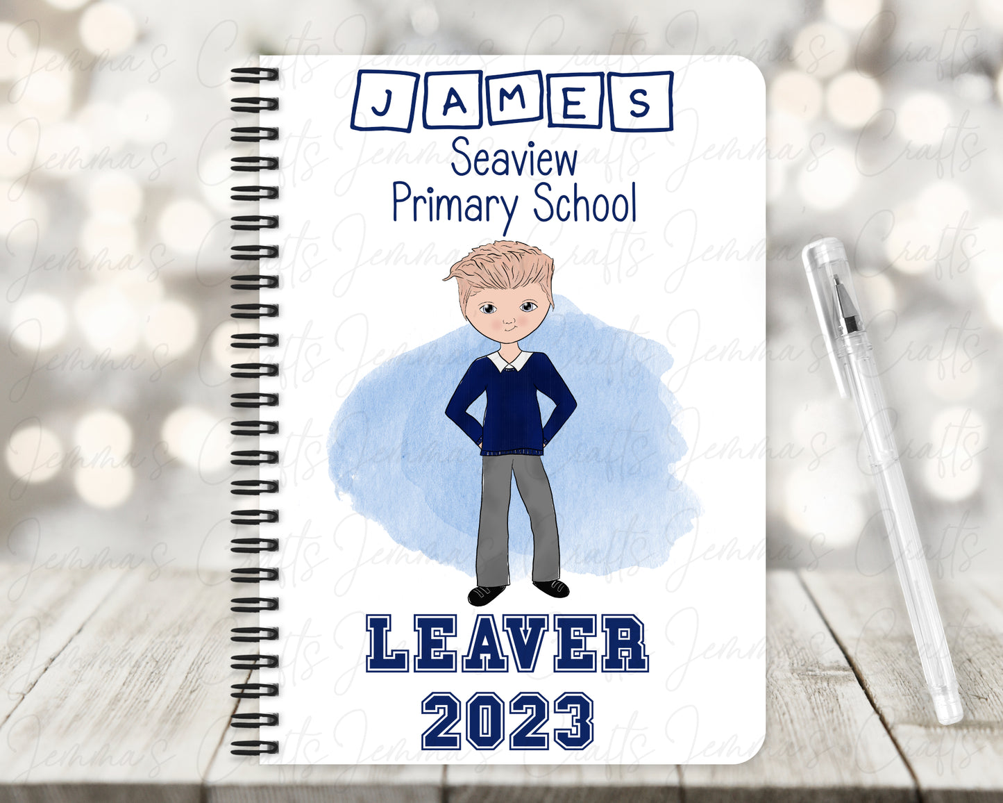 School Leaver Notebook