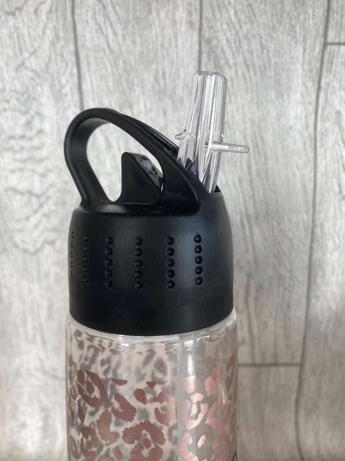 Personalised Leopard Print Bottle