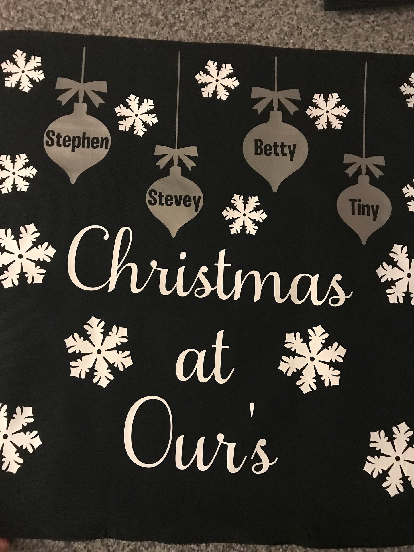 Chirstmas Personalised Family Cushions